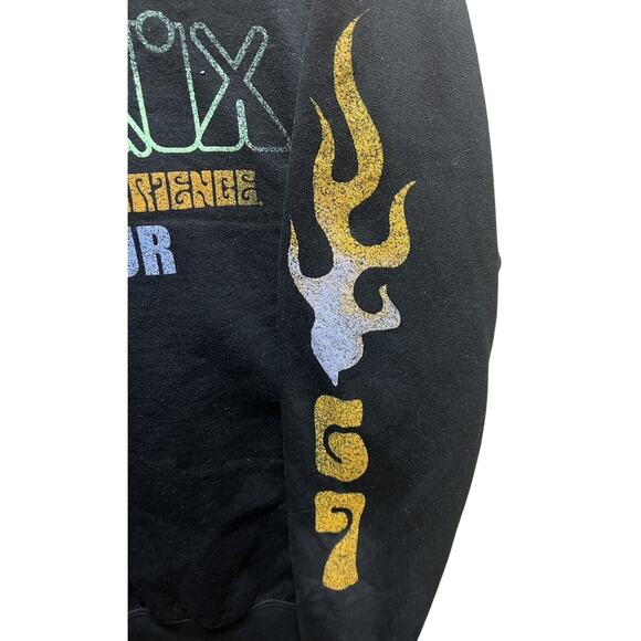 Hendrix World Tour 67 Lightweight Black Pullover Sweatshirt Unisex Size Small - Picture 6 of 7